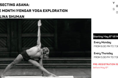 Iyengar Yoga with Lina Shuman